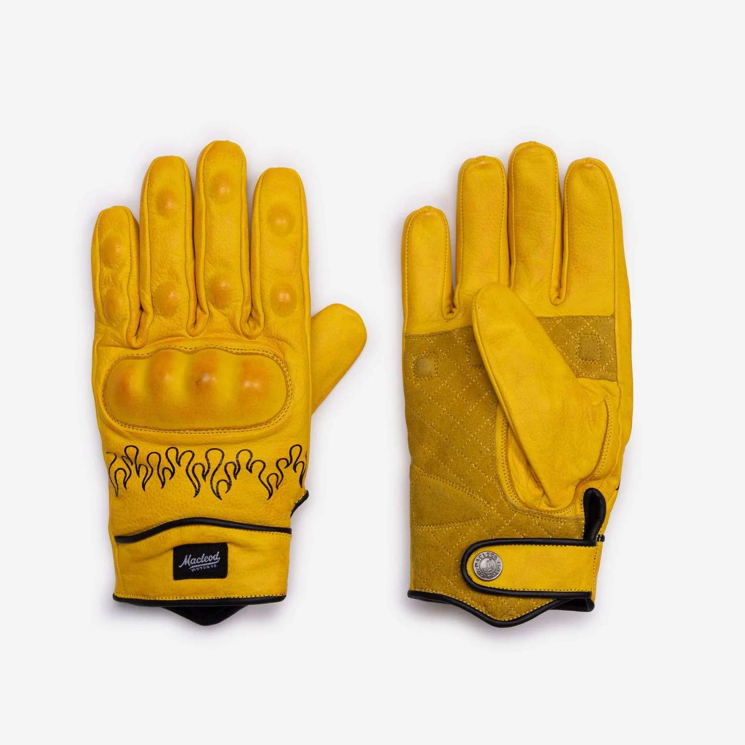 MAC-gants-jaunes GANTS Flame Full Protection - MCLEOD – Image 1